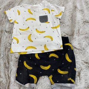 Toddler boy Gymboree banana set